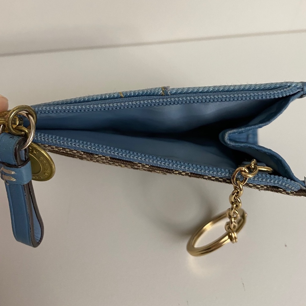 Authentic Coach Key Chain Wallet - Picture 2 of 3